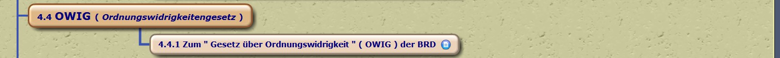 Zum " Gesetz über Ordnungswidrigkeit " ( OWIG ) der BRD