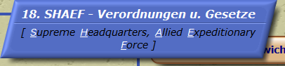 SHAEF - Verordnungen u. Gesetze